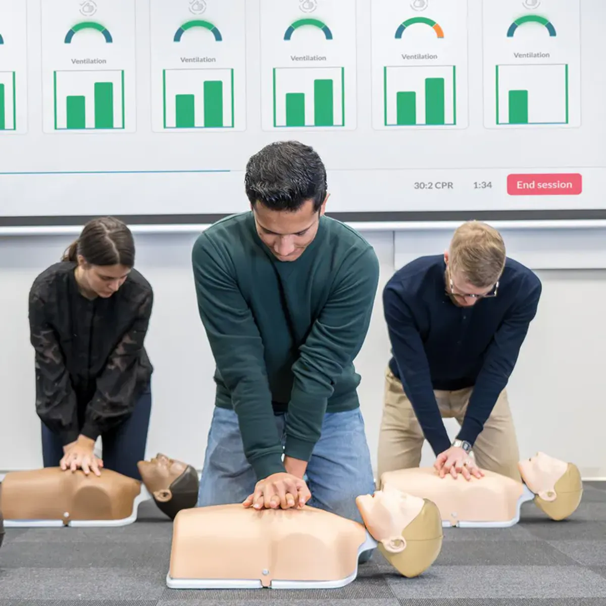 Little Anne Treningsdukker, 6 stk. i koffert, Lærdal Medical