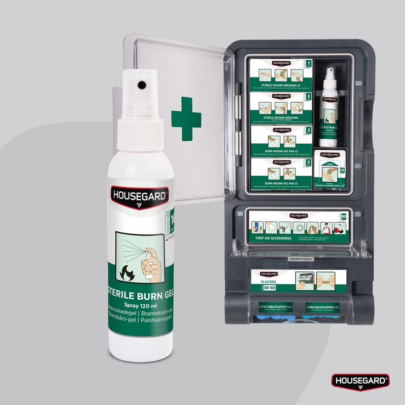 Housegard Brannskadegel, 2 x 120 ml